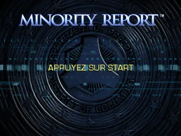 Minority Report - Everybody Runs screen shot title